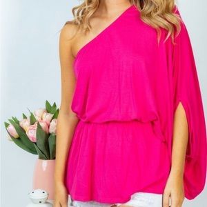 One Shoulder Blouse